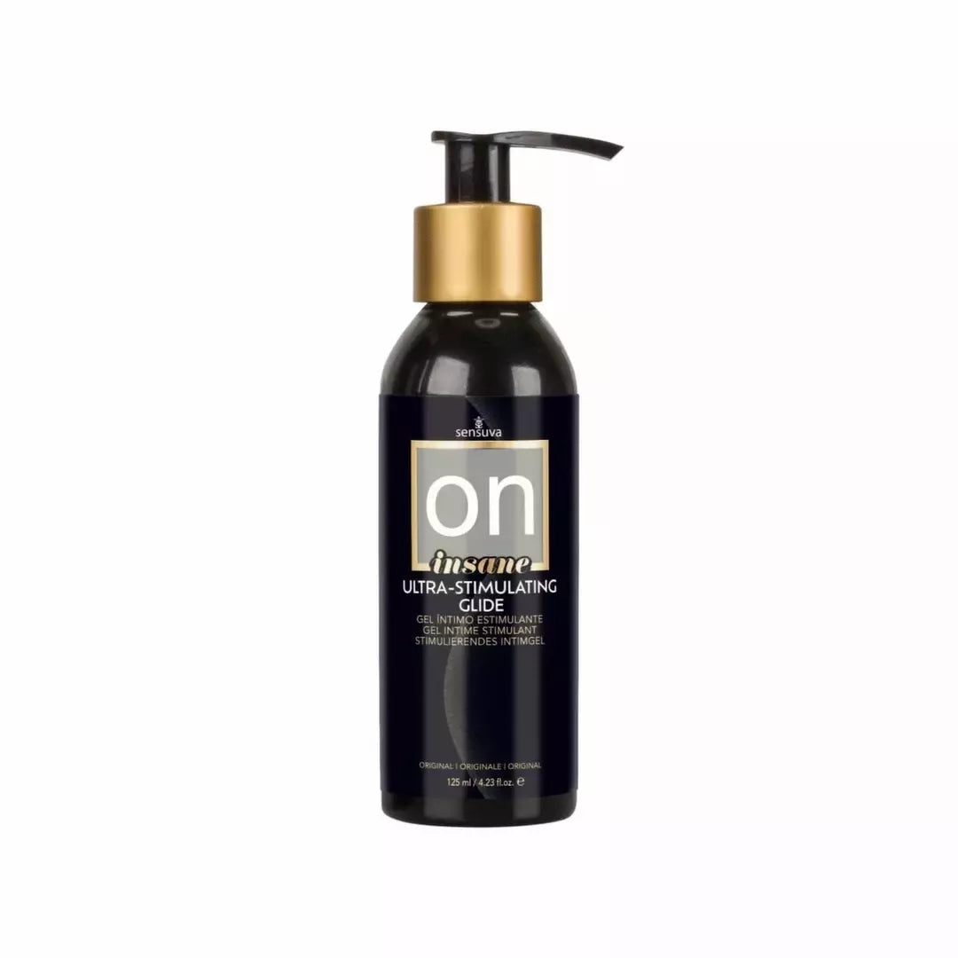 Sensuva Ultra-Stimulating On Insane vandens pagrindo lubrikantas 125ml