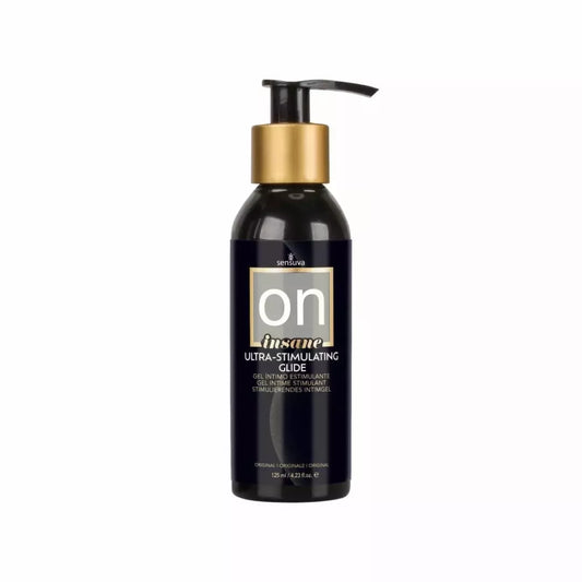 Sensuva Ultra-Stimulating On Insane vandens pagrindo lubrikantas 125ml