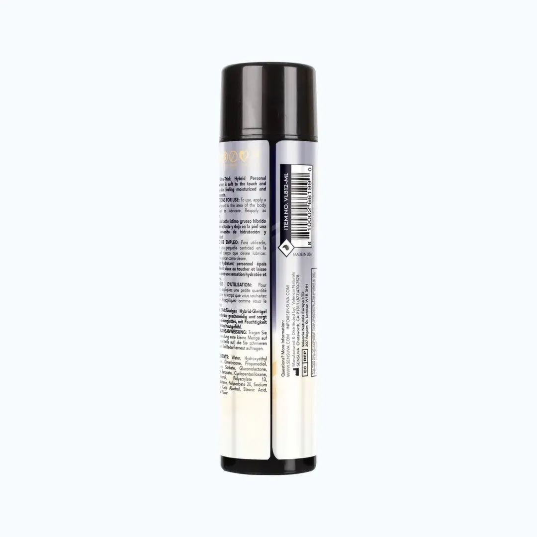 Sensuva Ultra-Thick Hybrid drėkiklis, aukšto pH, be kvapiklių, 150 ml