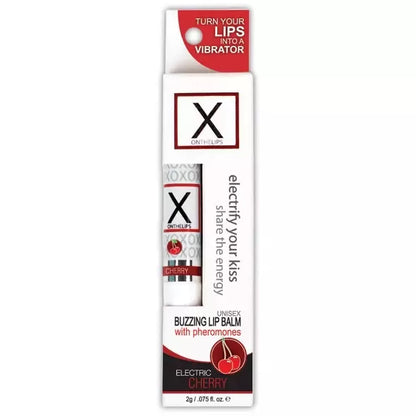 Sensuva X On The Lips Cherry feromoninis lūpų balzamas 2g