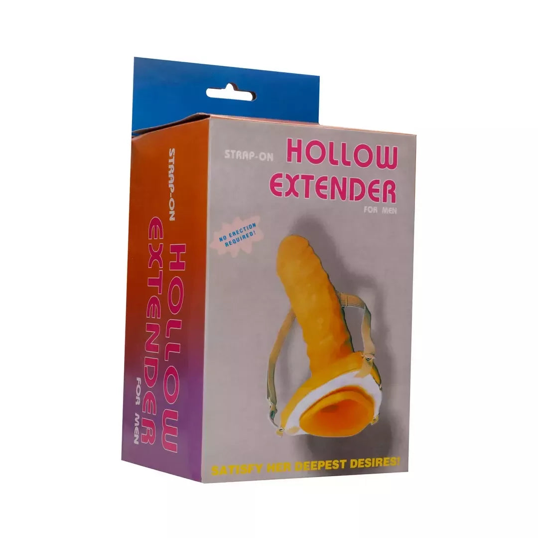 Seven Creations Hollow Strap-On Extender anatominis gyslotas 20 cm