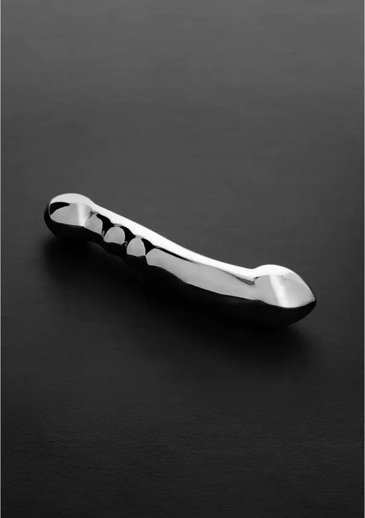 Seven Creations Steel Elegance dvipusis intymus įrankis 17,5 cm