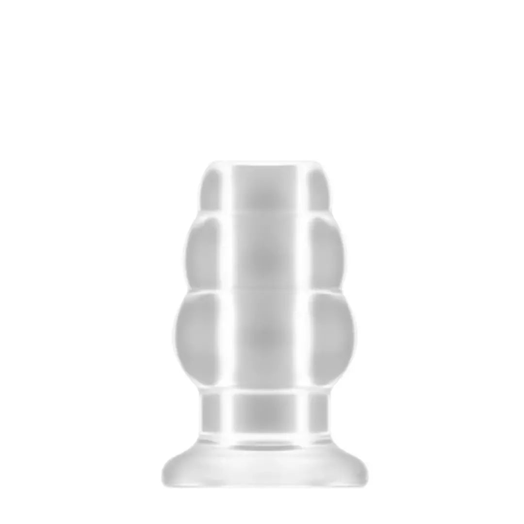 Shots No.49 Hollow Tunnel Plug Small – silikoninis, 77 mm, juodas