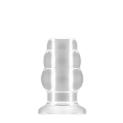 Shots No.49 Hollow Tunnel Plug Small – silikoninis, 77 mm, juodas