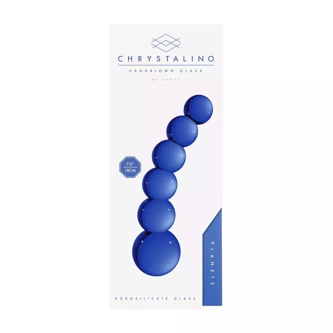 Shots Planets Borosilicate Glass Intimate Wand – įvairiaspalvis dizainas