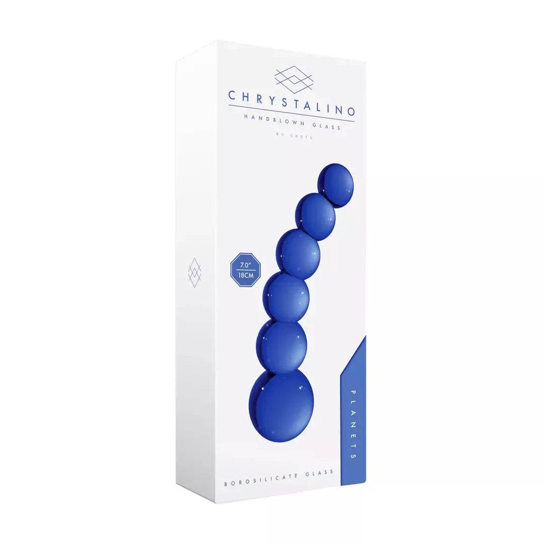 Shots Planets Borosilicate Glass Intimate Wand – įvairiaspalvis dizainas