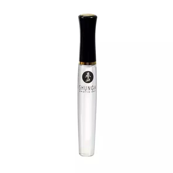Shunga Divine Oral Pleasure Gloss putojantis braškių vynas 10ml