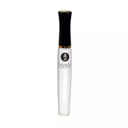 Shunga Divine Oral Pleasure Gloss putojantis braškių vynas 10ml
