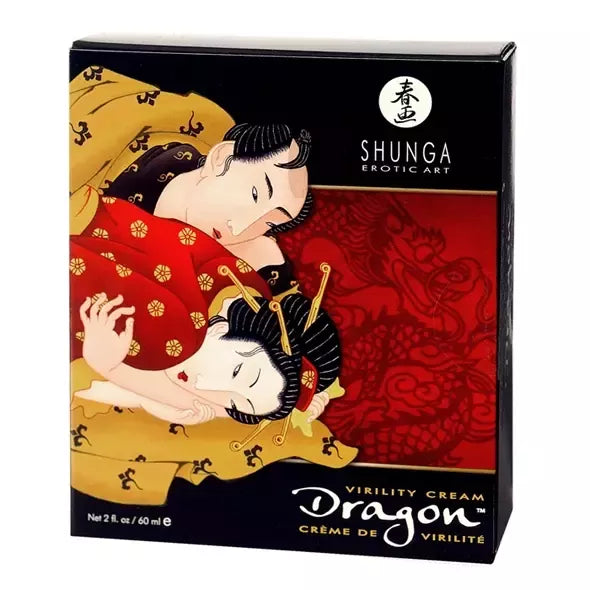 Shunga Dragon Cream 60 ml – žolelių pagrindu sukurta formulė vyrų gyvybingumui