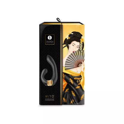 Shunga MIYO Black dviejų variklių silikoninė intymi sistema 185 mm