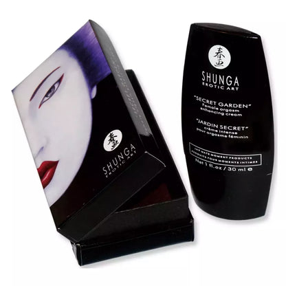 Shunga Secret Garden stimuliuojamasis kremas moterims, 30 ml