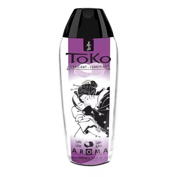 Shunga Toko Lubricant Lustful Lychee 165ml vandens pagrindo lubrikantas