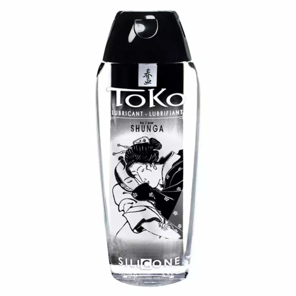Shunga Toko silikoninis lubrikantas 165 ml – ilgai išliekanti šilkinė formulė
