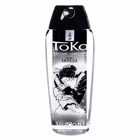Shunga Toko silikoninis lubrikantas 165 ml – ilgai išliekanti šilkinė formulė