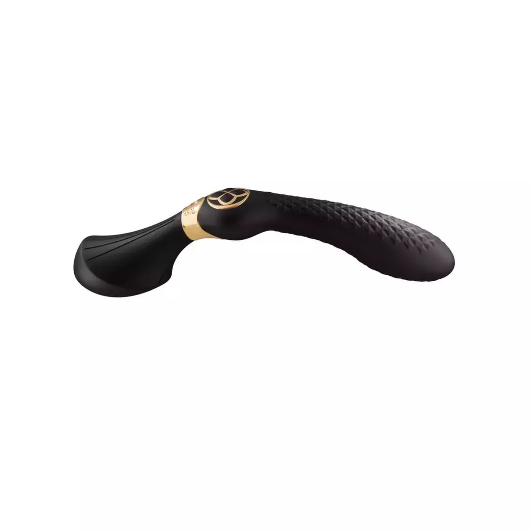 Shunga ZOA Black intymus kelių zonų vibracinis masažuoklis 27 cm