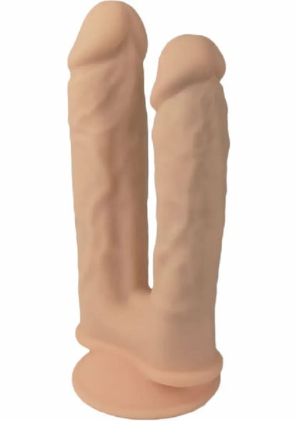 Silex-D Duo vibruojanti silikoninė sistema 7" + 8" su nuotolinio valdymo pulteliu, USB, juoda