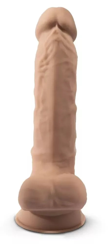 SilexD Model 1 lankstus intymus prietaisas su silikono danga 18,8 cm, smėlio spalvos