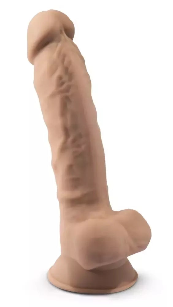 SilexD Model 1 lankstus intymus prietaisas su silikono danga 18,8 cm, smėlio spalvos