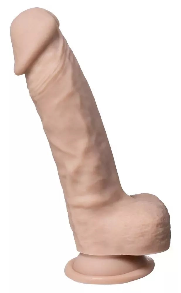 SilexD Real Skin Model 1 lanksti silikoninė sistema, kūno spalvos, 7 colių