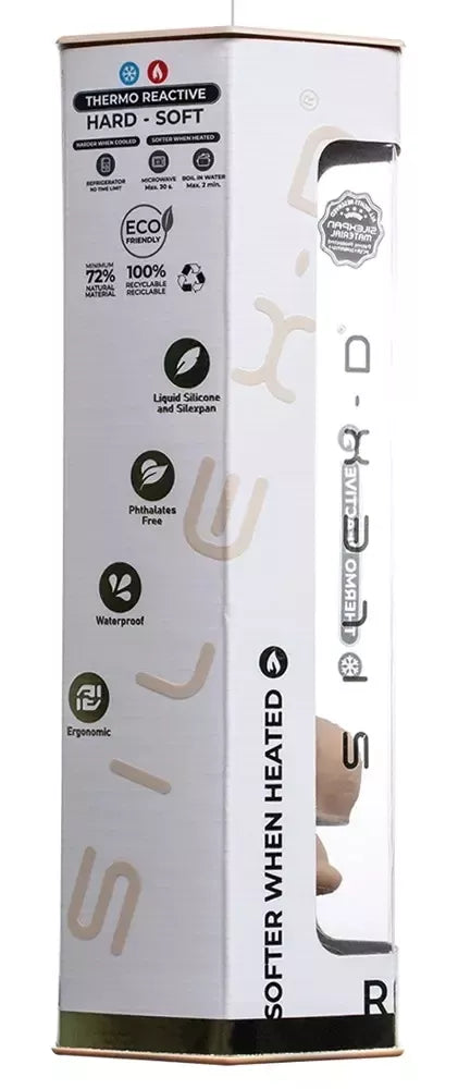 SilexD Real Skin Model 1 lanksti silikoninė sistema, kūno spalvos, 7 colių