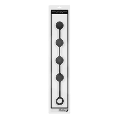 Sinner Gear Silicone Bead System Medium Black - 4 dalių rinkinys