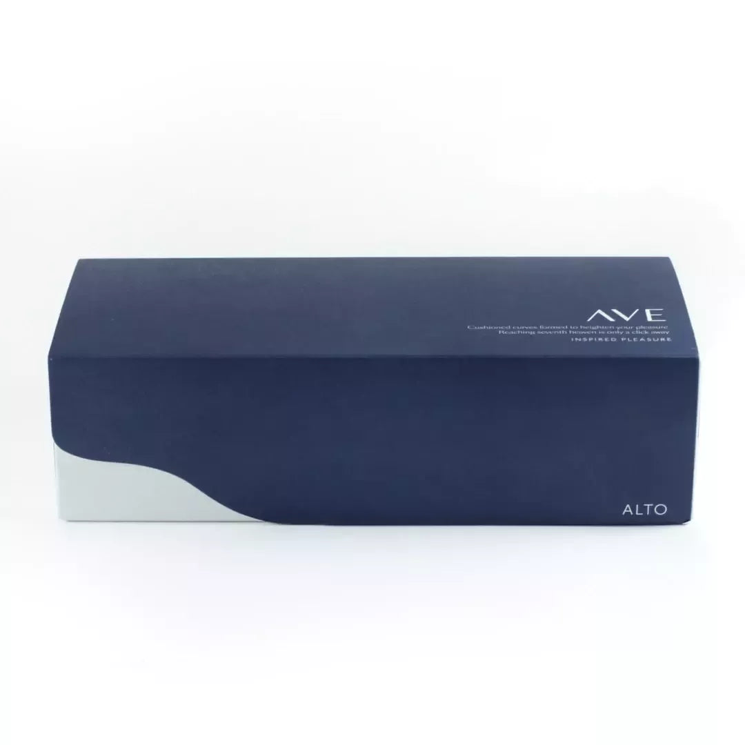 Sky by Ave Alto L dvigubo veikimo intymus vibratorius, mėlynas, 7 režimai, atsparus vandeniui