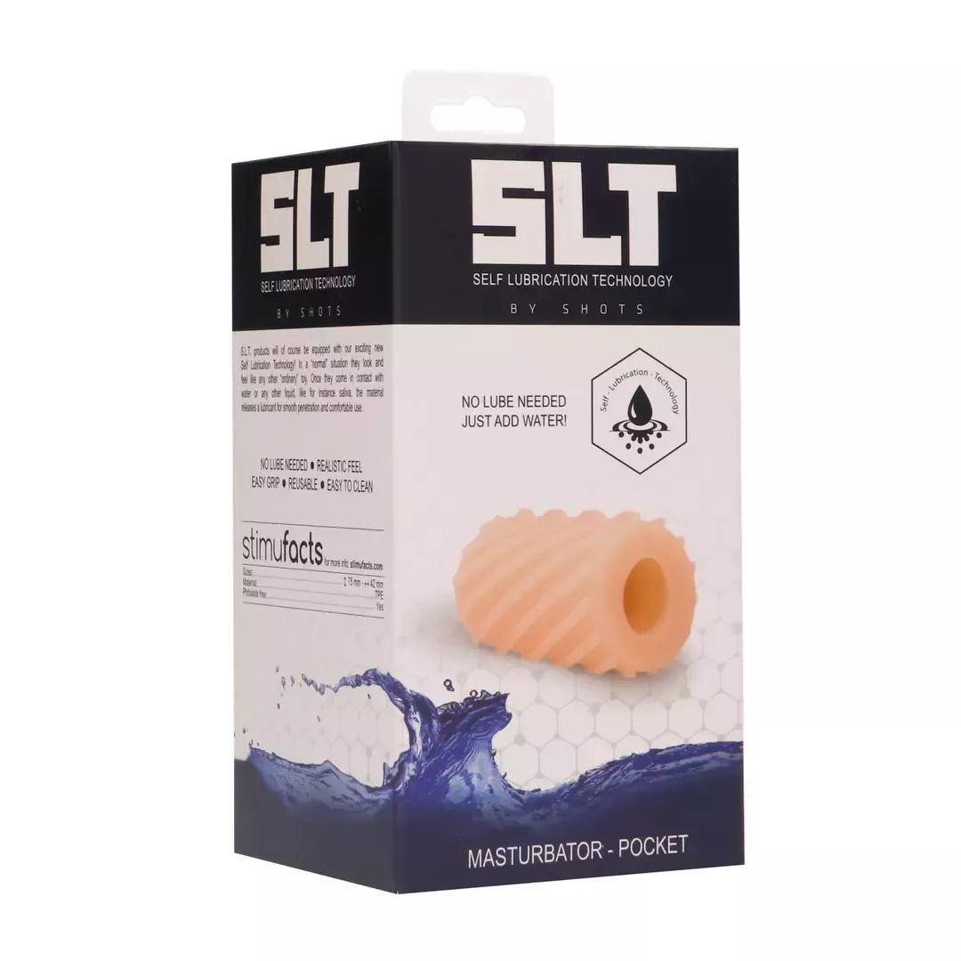 S.L.T. Onacup savaime susitepantis kišeninis prietaisas, skaidrus, kompaktiškas