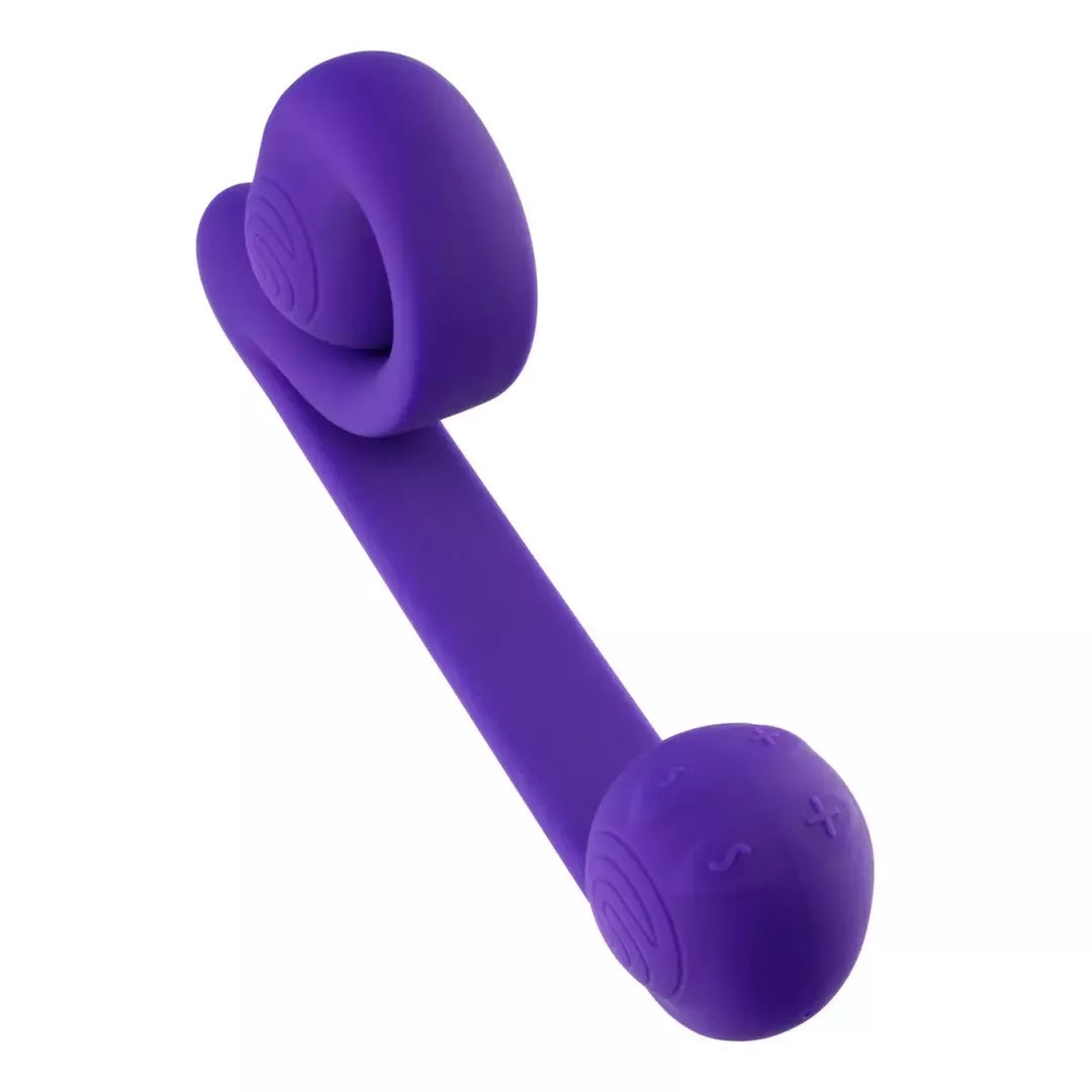 Snail Vibe Purple daugiafunkcis silikoninis intymus prietaisas