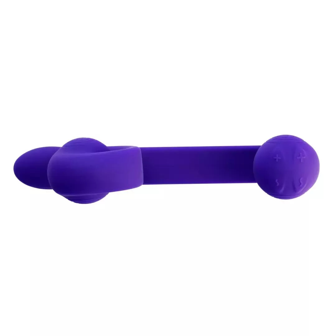Snail Vibe Purple daugiafunkcis silikoninis intymus prietaisas