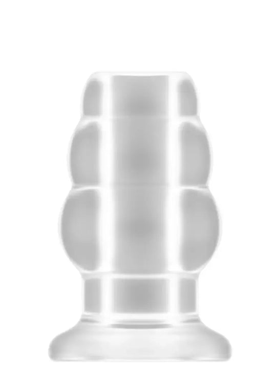 Sono by Shots Nr. 50 tuščiaviduris analinis kaištis, vidutinis, 102 mm, juodas silikoninis