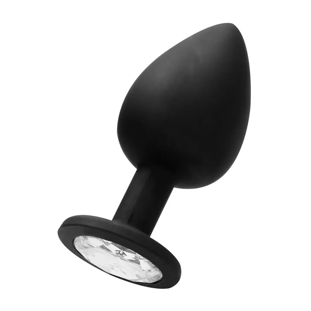 SONO Model No.91 intymus silikoninis kaištis su judėjimo sistema 9,5 cm juodas