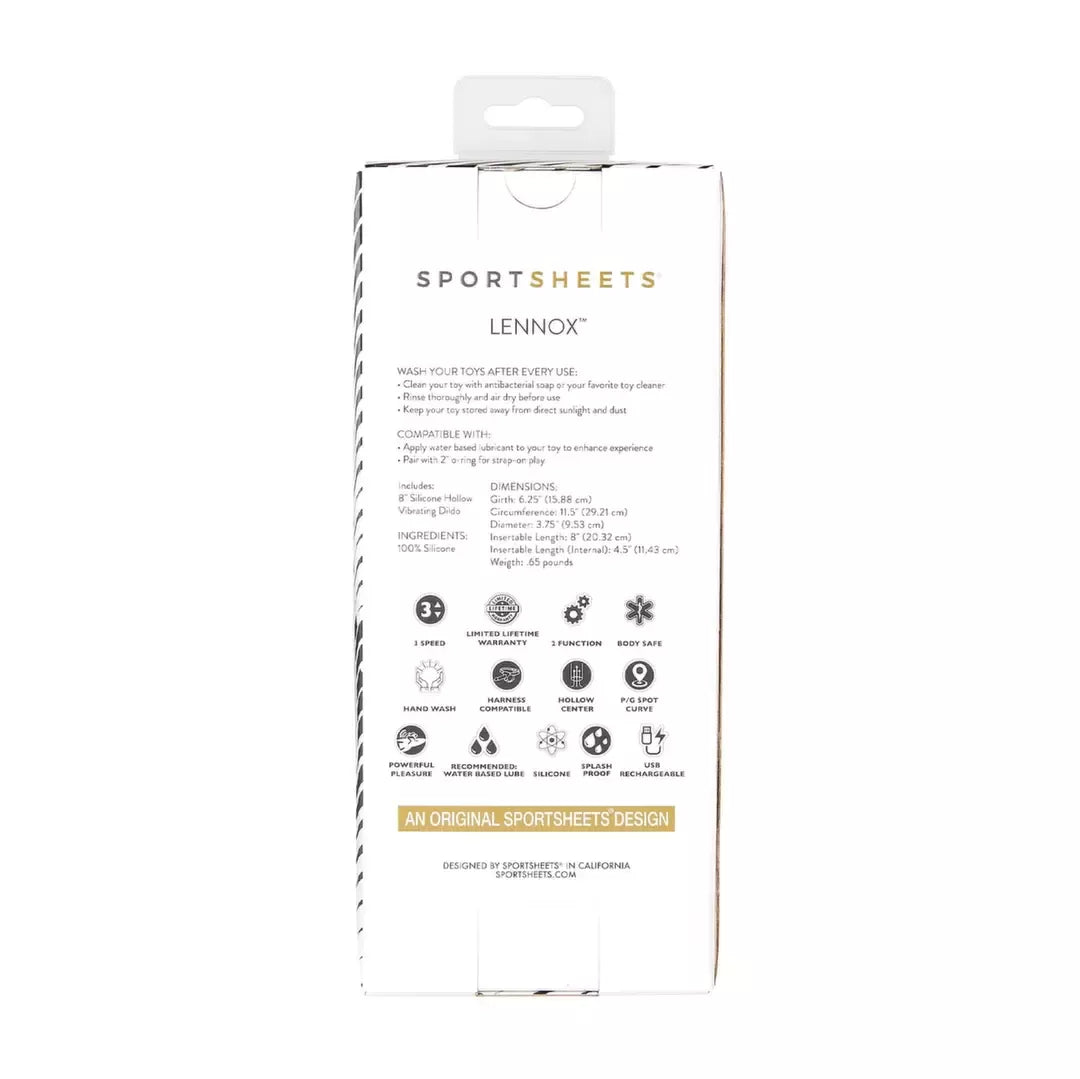 Sportsheets Nexus Lennox Emerald silikoninė vibracinė intymi sistema 22,9 cm