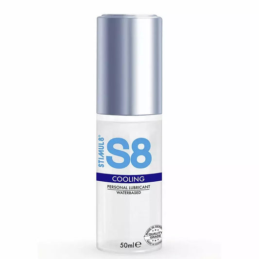 STIMUL8 S8 vėsinantis intymusis gelis vandens pagrindu, 50 ml, be parabenų