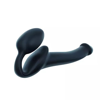 Strap-On-Me Bendable Intimate System Black M dydžio, apdovanojimus pelnęs dizainas
