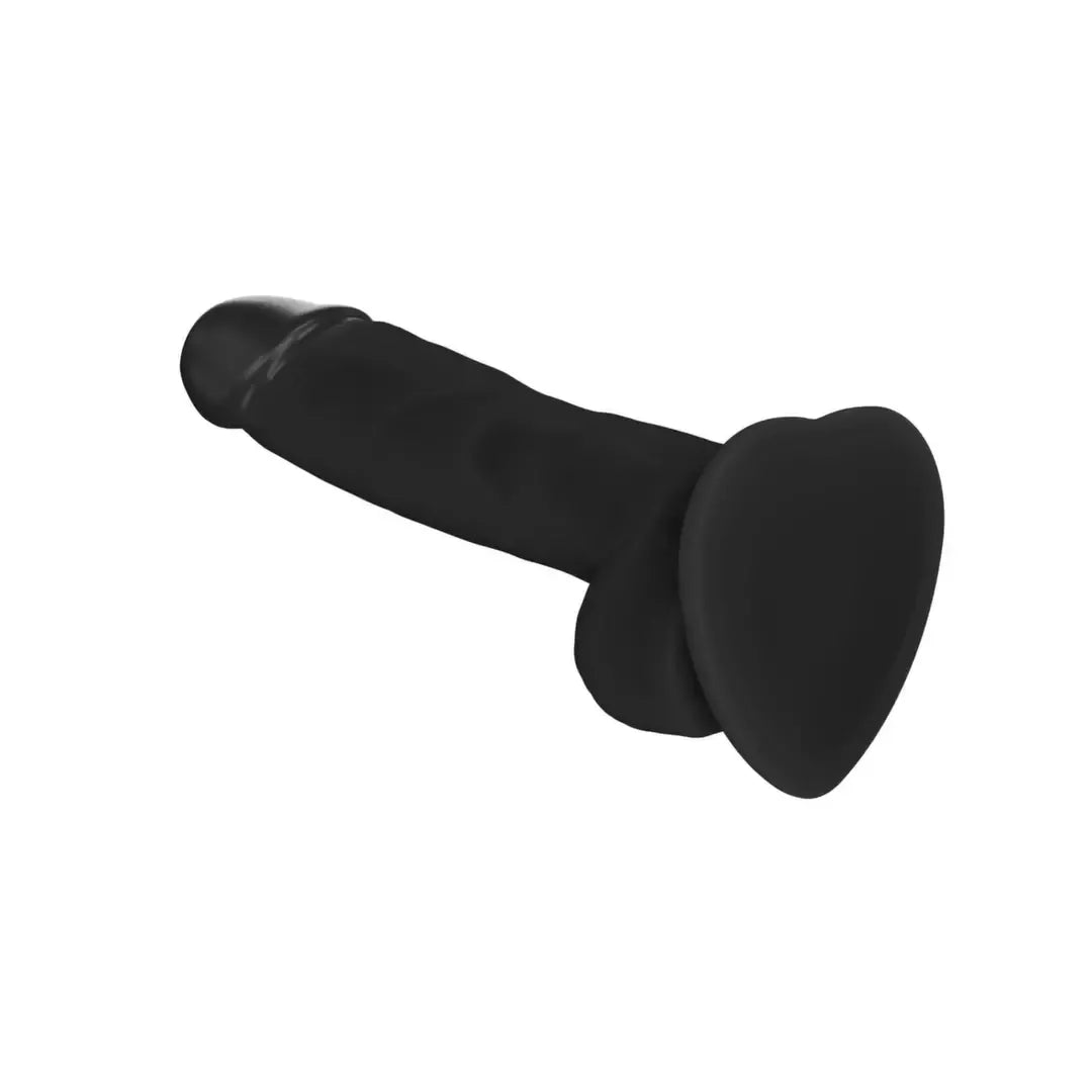 Strap-On-Me Soft Realistic Model Black M - Lanksti silikoninė sistema