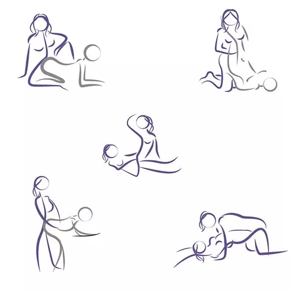 Strap-On-Me Vibrating Bendable System M Violetinė – 3 varikliai, nuotolinio valdymo pultas, silikoninis