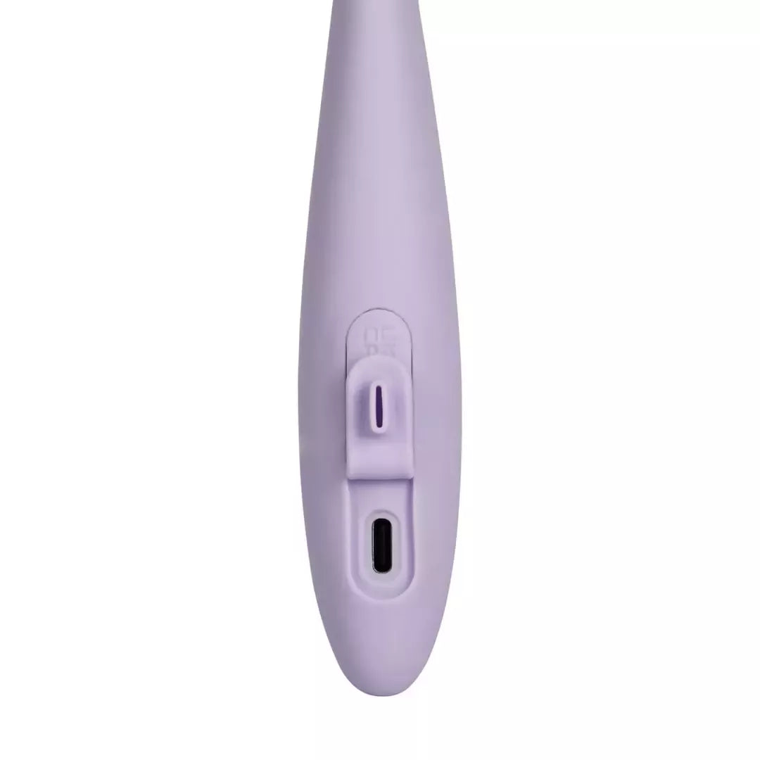 Svakom Cici 2 Lavender lankstus silikoninis vibratorius su šildymo funkcija
