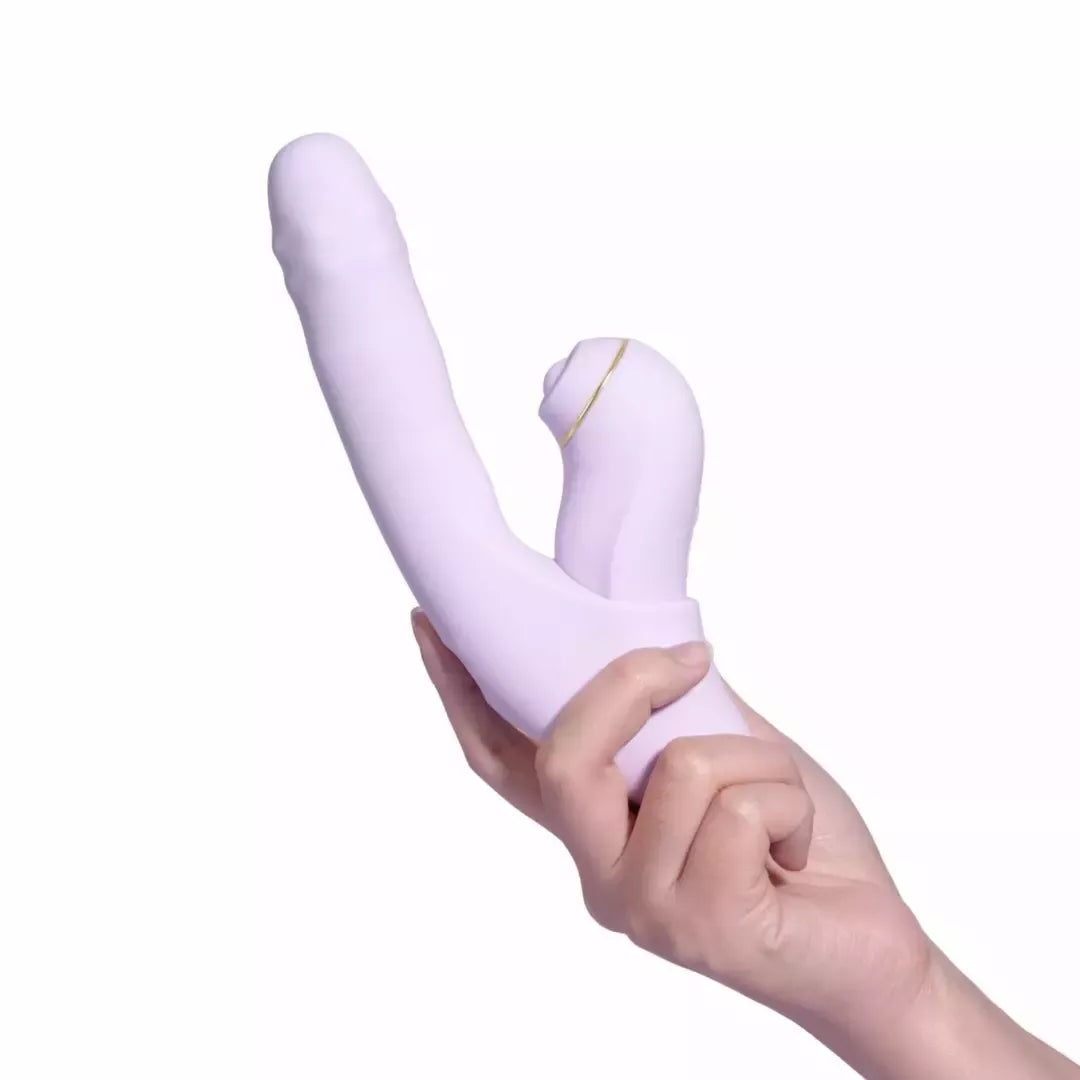 Svakom DuoGlow programėle valdomas intymus įrenginys, violetinis, 2-in-1 šildymo sistema