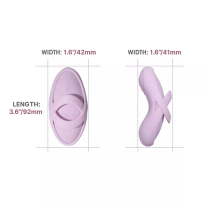 Svakom Echo 2 Pink Lilac išorinės vibracijos ir šildymo prietaisas