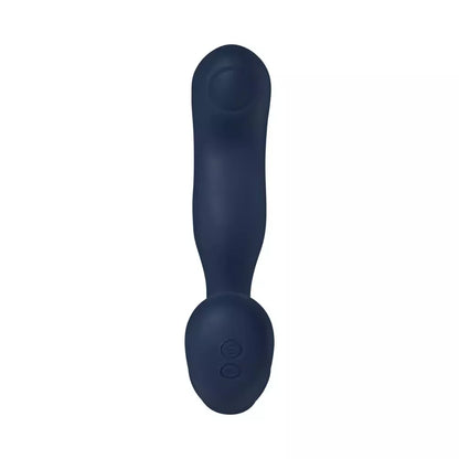 SVAKOM Iker Neo Navy Blue – interaktyvus pulsuojantis prostatos ir tarpvietės masažuoklis