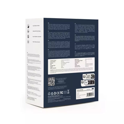 SVAKOM Iker Neo Navy Blue – interaktyvus pulsuojantis prostatos ir tarpvietės masažuoklis