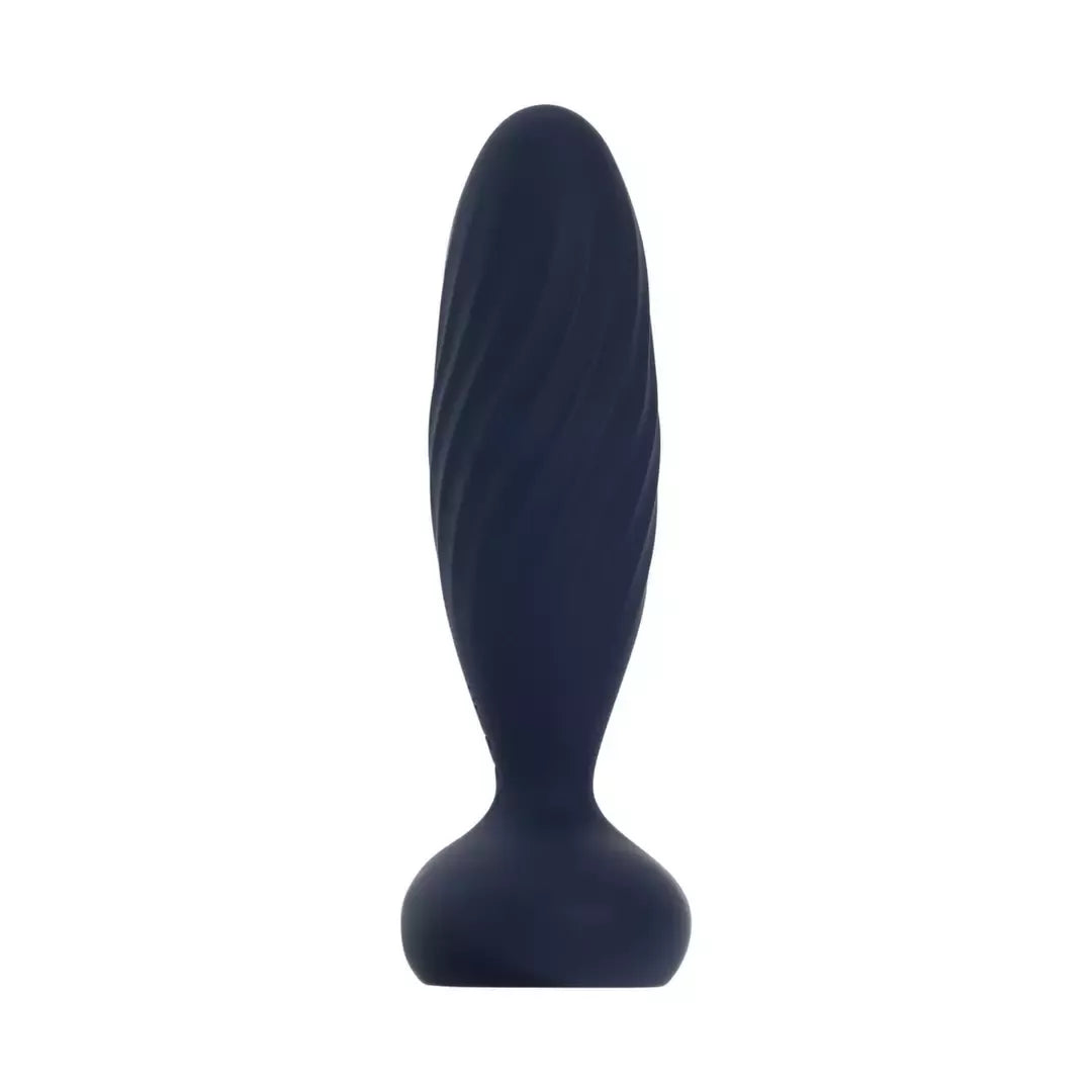 Svakom Jordan Navy Blue – dvigubo veikimo analinis įrenginys, valdomas programėle