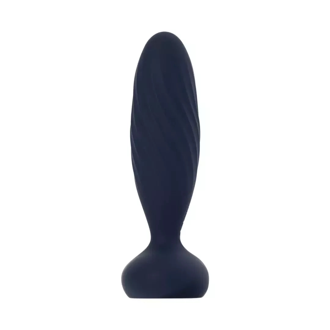 Svakom Jordan Navy Blue – dvigubo veikimo analinis įrenginys, valdomas programėle