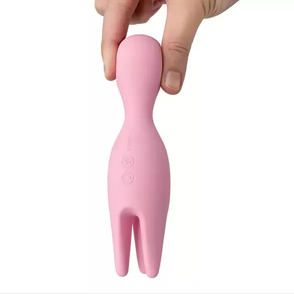 Svakom Nymph Pink – daugiafunkcis vibracinis intymus prietaisas, kompaktiškas