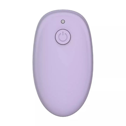Svibe GIZI Duo dvigubas intymus stimuliatorius poroms, violetinis, su nuotolinio valdymo pulteliu
