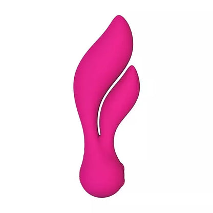 Swan Feather Pink – Dvigubo poveikio intymus prietaisas, lankstus dizainas