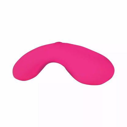 Swan Mini Swan Wand kompaktiškas dviejų variklių įkraunamas masažuoklis, rožinis