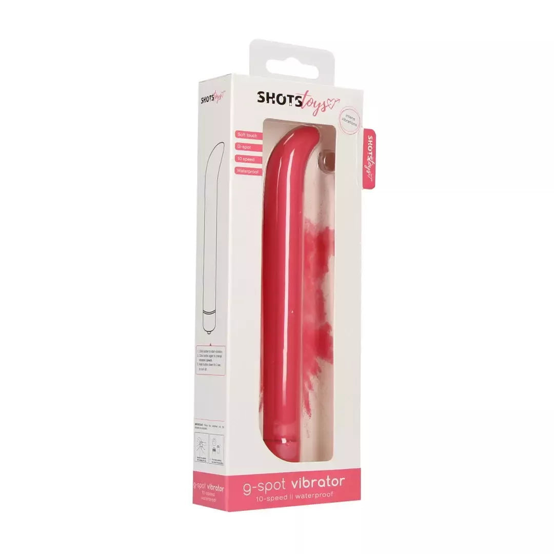 Sway Vibes Compact G-Spot Vibrator 10 greičių vandeniui atsparus vibromasažuoklis, rožinis