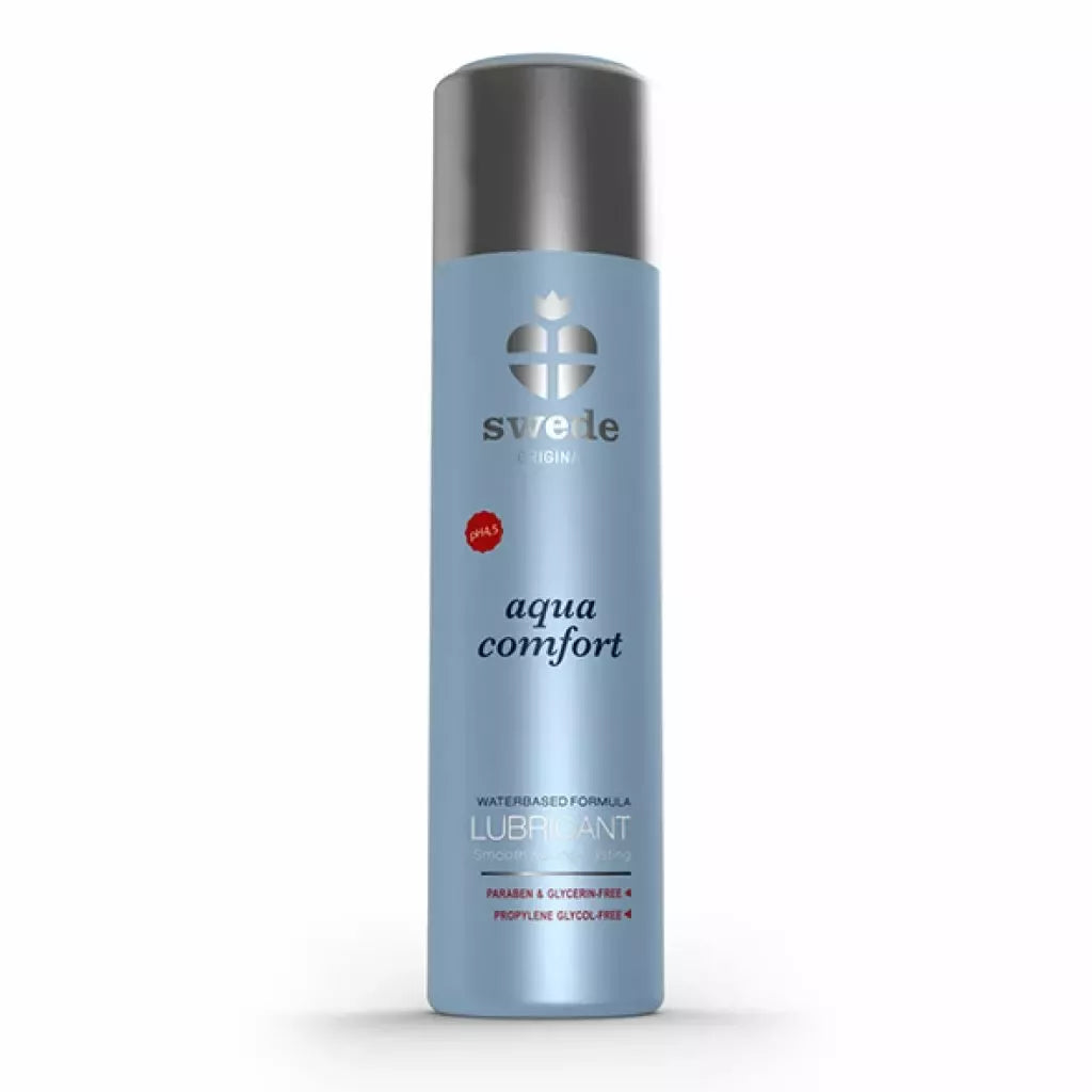 Swede Aqua Comfort 120 ml vandens pagrindo intymus lubrikantas, pH 4,5, be parabenų