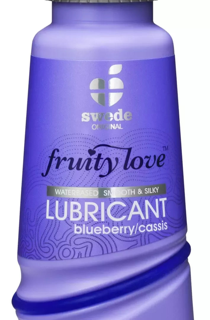 Swede Fruity Love Blueberry & Cassis lubrikantas 100ml – natūrali formulė